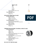 MINUT Pendant Light (1 Set) : Product Dimensions