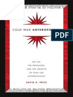 Cold War Anthropology by David H. Price