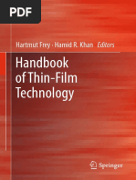 Handbook of Thin Film Technology