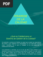 Piramide de La Calidad Sistemas de Calidad