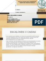 Escalones o Caidas