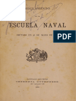 Reglamento de La Escuela Naval. Dictado en 28 de Mayo de 1884. (1886)