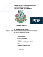 Trabajo Dirigido para Obtar El Titulo de Tecnico Superior en Industria de Alimentos