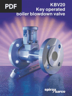 KBV20 Key Operated Boiler Blowdown Valve