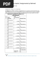 Venture Capital CH2&3 Assignment