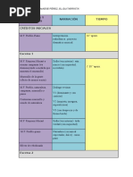 Guión Técnico Maese Pérez