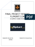 Flipkart SCM Report Group 12