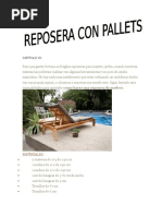 CAP. VII Como Fabricar Una Reposera Con Pallets