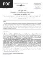 Dynamics of Satellite Separation System