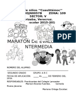 Maraton Evaluación Intermedia