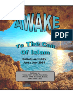 Awake 2014 Ramadaan 1435 Jun Jul 2014 by The Majlis