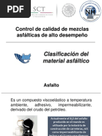 Materiales Asfálticos (Grado PG)