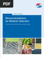 Guentner Material Selection 2011 English