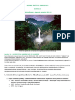 Lección 16 - Las Políticas Ambientales en El Ecuador1