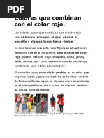 Colores Que Combinan Con