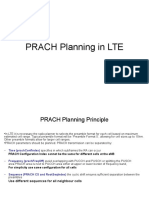 PRACH Planning in LTE