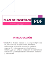 Plan de Ensenanza