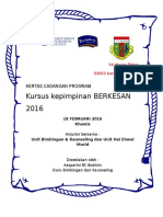 Kertas Kerja Kepimpinan 2016 SKMT