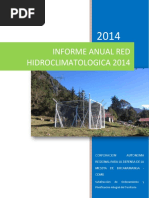 Informe Red Hidroclimatologica Año 2014 Cuenca Río Lebrija