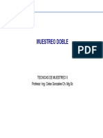 Muestreo Doble en Estadistica