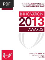 2013 Innovation Awards Program