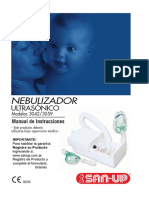 Manual Nebulizador San-Up 3042