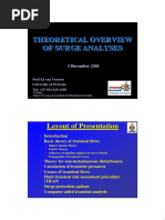 Theoretical Overview of Surge Analyses