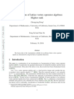 2-Permutations of Lattice Vertex Operator Algebras: Higher Rank