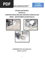 Informe Estudio Geotecnico San Isidro Mat 