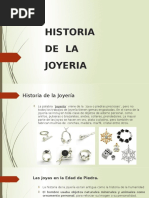 Historia de La Joyeria