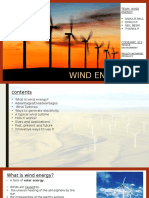 Wind Energy