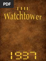 The Watch Tower - 1937 Issues