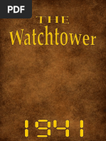 The Watchtower - 1941 Issues