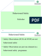 Behavioural Safety Refresher