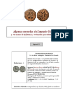 Algunas Monedas Del Imperio Bizantino POR VARIOS TIPOS de EXAMEN