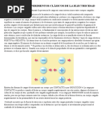 Experimentos Clásicos de La Electricidad