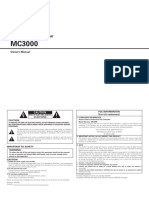 Denon mc3000 Manual PDF