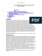 Diseno Del Manual Identidad Corporativa Empresa Del Territorio Cubano