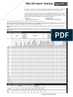 SCHRODER Filter Dirt Alarm Selection Appendices - 329-344