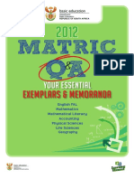 Grade 12 Matric Q&A Guide 2012 PDF