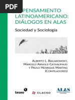 Alberto Bialakowsky Comp.2015.el Pensamiento Latinoamericano - Sociedad y Sociologia PDF