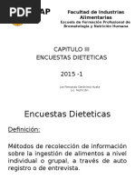 Encuestas Dieteticas