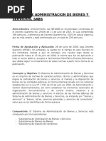 Sistema de Administracion de Bienes y Servicios