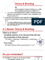 4 1 - Atomic Theory Bonding