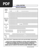 Annex D I-Legal Entity Sheet-Private Companies