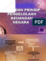 Asas Dan Prinsip Pengelolaan Keuangan Negara