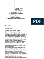 Referat (1) - Text. Tod in Venedig - Venedig Allgemein