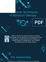 Behavior Therapy Powerpoint