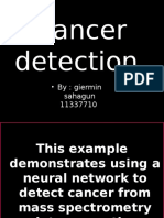 Cancer Detection - Formal Version