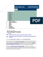 Basics Accounting Principles